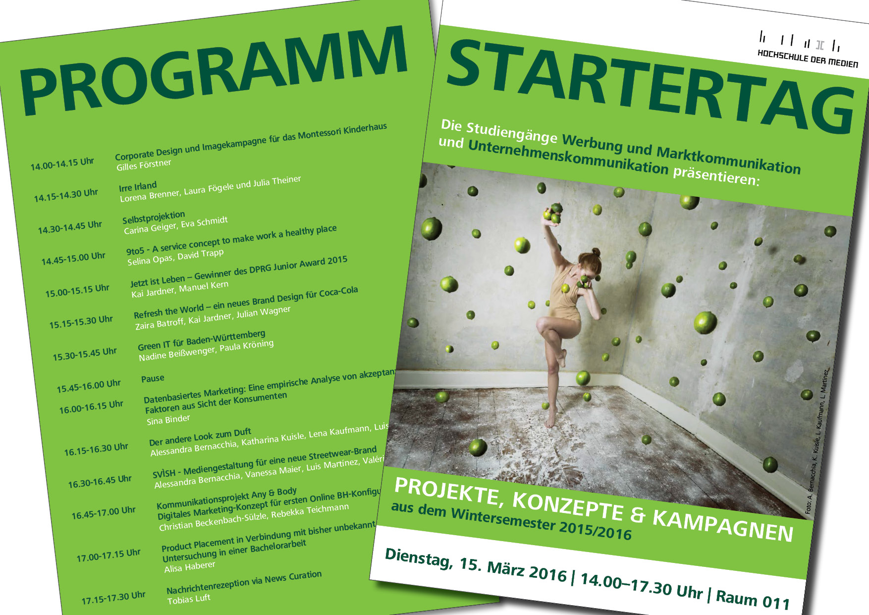 Startertag im Sommersemester 2016