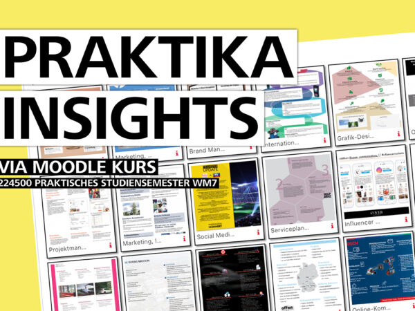 Präsentationen Praktika Insights WS 2020/21