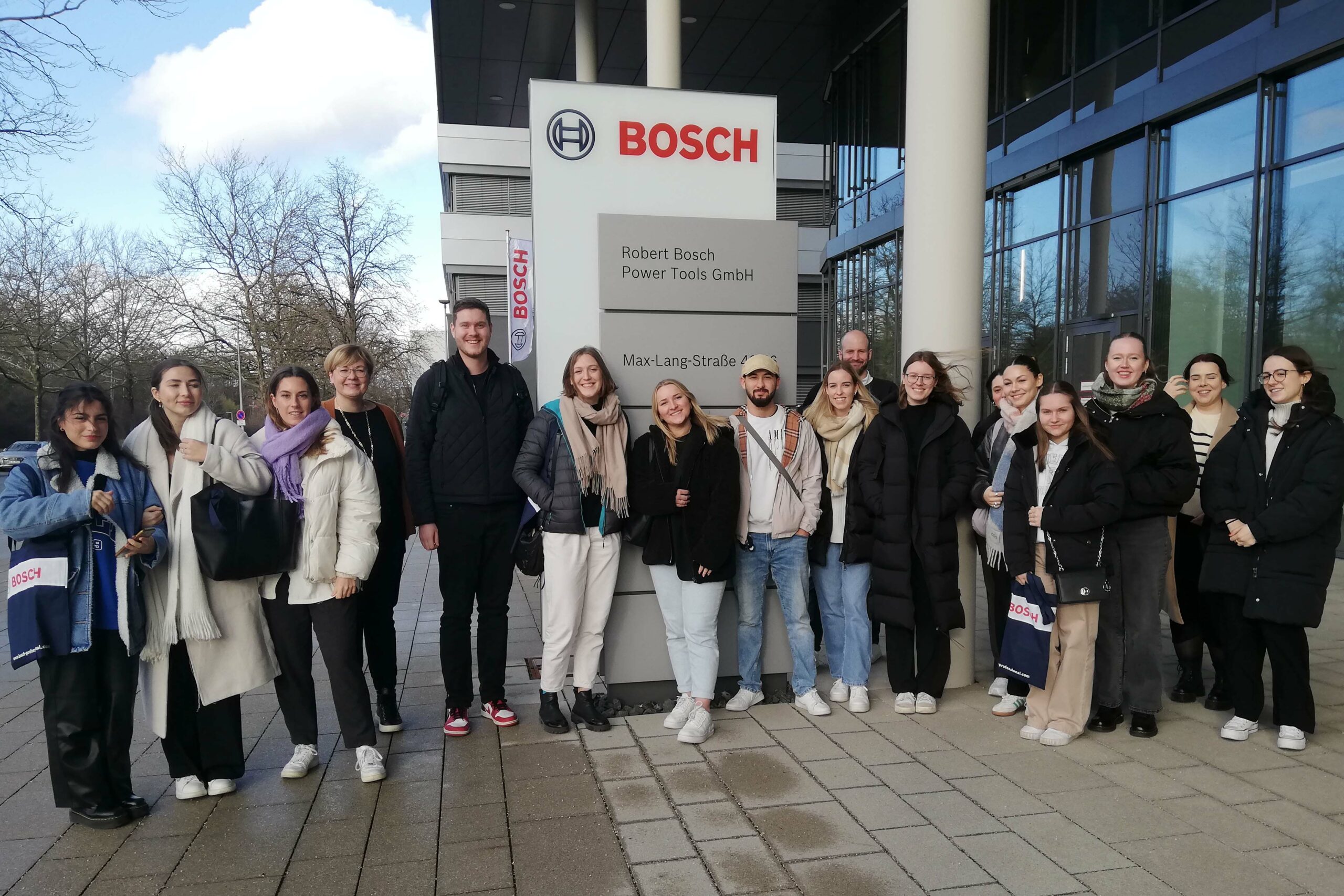 WM-Exkursion zu Bosch Power Tools