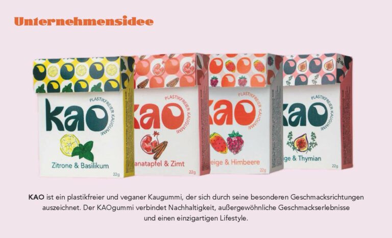 Packaging KAO Kaugummi