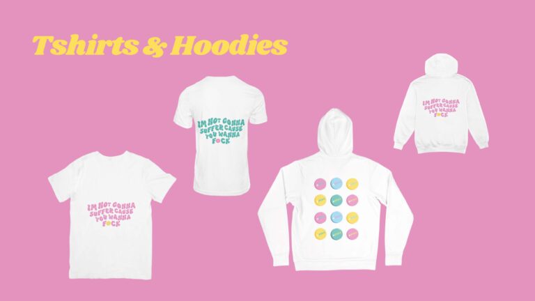 Hoodies und T-Shirts