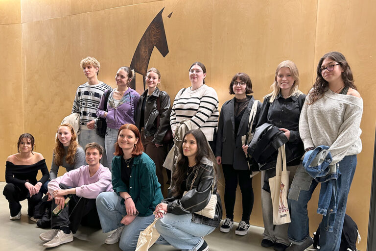 Exkursionsgruppe bei JvM Neckar